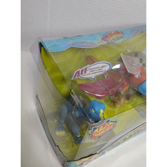 MGA Entertainment CREATURE MIX  T-Rex, Triceratops, Pterodactyl RARE NEW - Picture 8 of 15